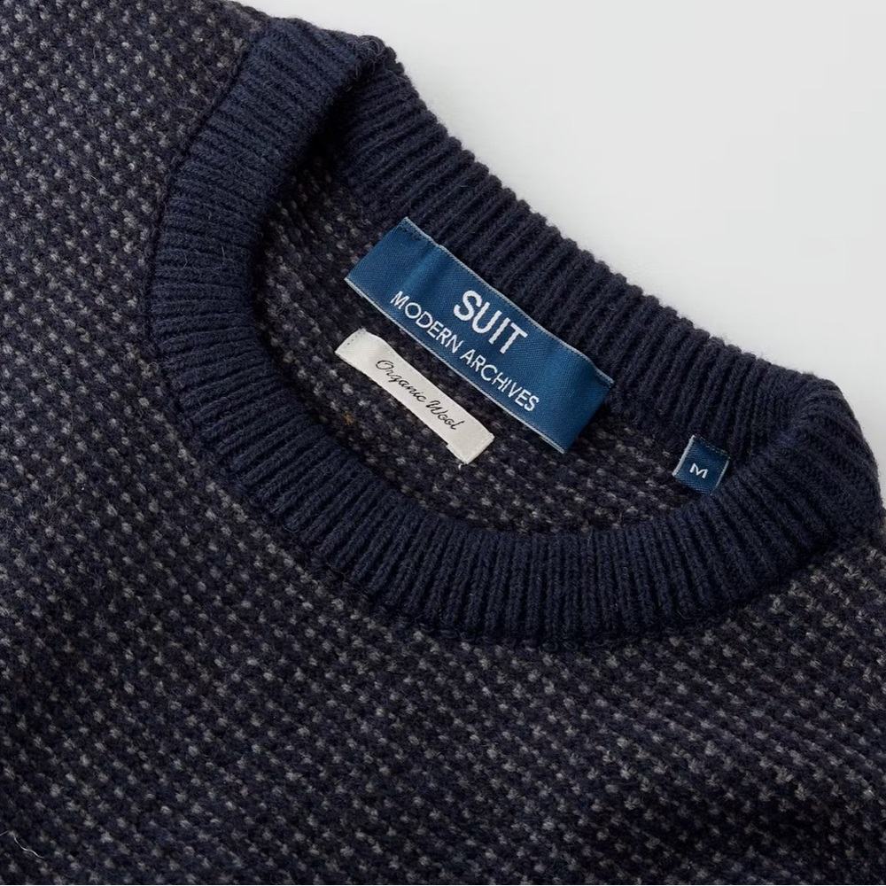 Never worn / Huckberry/Suit Modern Archives Sweater - organic cotton